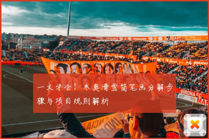 一文学会！冬奥滑雪简笔画分解步骤与项目规则解析